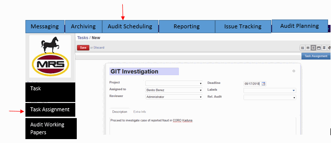 Audit Scheduling