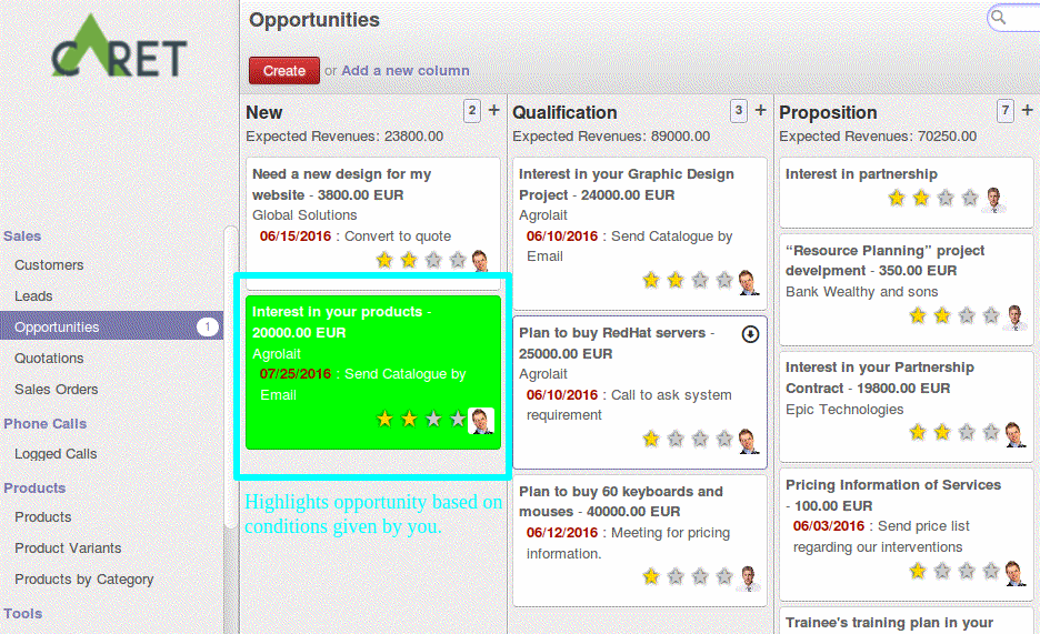  An Example of Kanban Color Change,