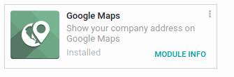 Odoo 13 has a new feature to view the Partner location on the map. For this feature, we need to install a module named Google Map. This view is able to display records on a map and the routes between them. The record is represented by pins.