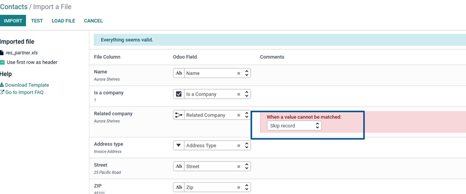 Revamped Importing in Odoo 15  New and Improved screen for importing and exporting.