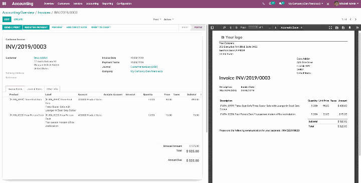 Accounting ➤ Accounting ➤ Ledger ➤ Partner Ledger Accounting solution from better reconciliation, better usability everywhere, on journals and journal entries, but also new reports, consolidation, asset refactoring, more straightforward tax configuration, deferred expenses, and many more in Odoo 13.