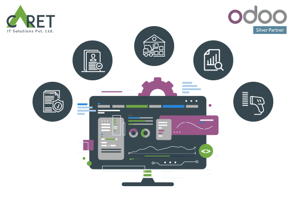 Get end-to-end traceability  GST-compliant cloud ERP solution  Monitor warehouse performance  Accurate demand planning and forecasting  Barcode scanning and EDI (Electronic Data Interchange)  Easy in franchise management